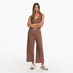 NWT Vuori Falls Jumpsuit in Almond Heather